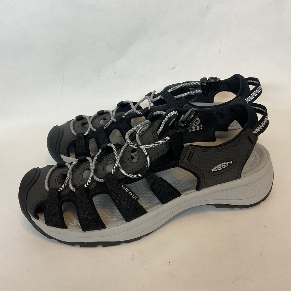 Keen Astoria West Sandals Color: Black/Grey Heather US 10 Women's Hiking - Picture 4 of 11